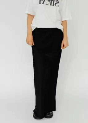 Anine Bing Bar Silk Maxi Skirt