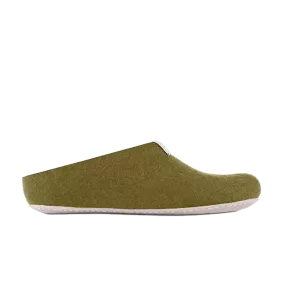 Baabuk Mel Wool Slippers Khaki