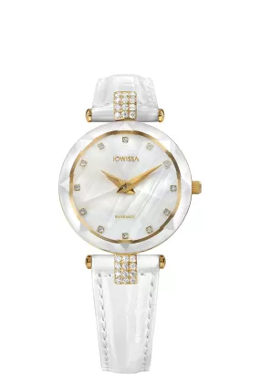 Facet Strass Swiss Ladies Watch J5.618.M