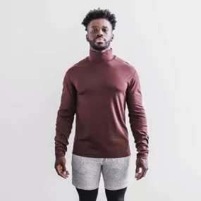 Men's Blended Merino Wool Mock Neck