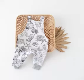 ocean life long leg romper last one! - 3-6 mths