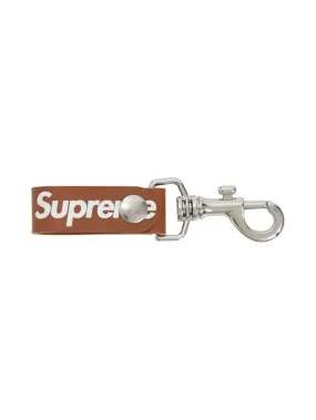 Supreme Leather Key Loop Brown [SS21]