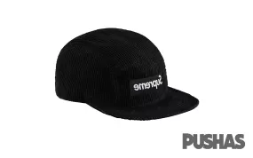 Supreme Waffle Corduroy Camp Cap 'Black' (2017)