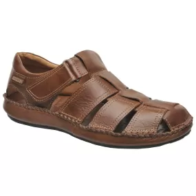 Tarifa Calfskin Leather Men's Velcro & Strap Sandals