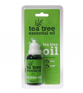 Tea Tree Essential Oil (UK) 100% Pure  Face Body & Hair Care - 30 ml