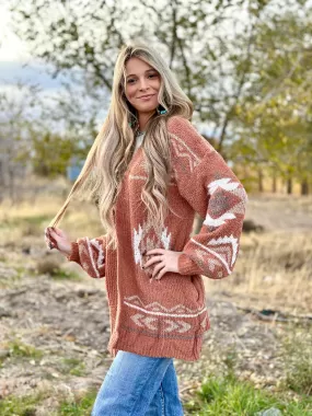 The Kansas Plains Tribal Cardigan