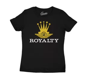 Womens Royalty 12 Shirt - Royalty - Black