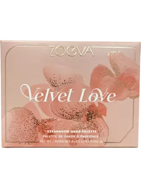 ZOEVA Velvet Love Eyeshadow Quad Shade Smoky Sultry Eyes